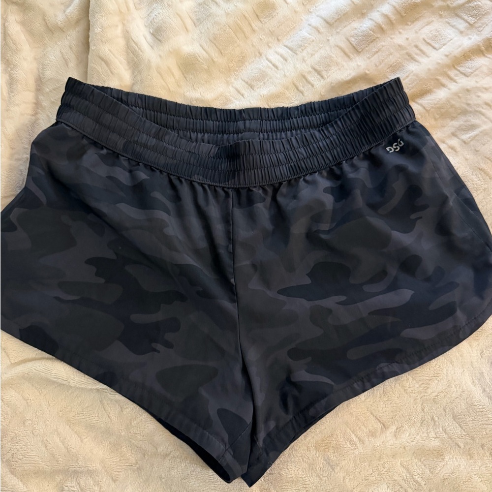 DSG Women's Dark Camo Athletic Shorts